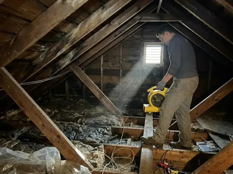 attic-water-damage-drying-proc-007 — frequently asked questions, Emergency Water Extraction & 24/7 Flood Response in Eagle L…